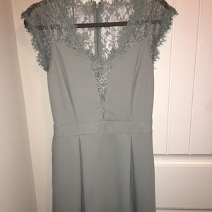 BCBG light blue dress
